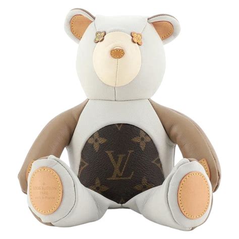 louis vuitton keychain teddy bear